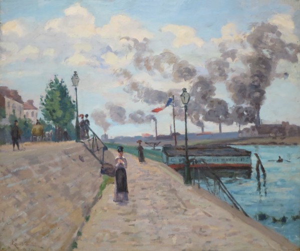 The Seine at Charenton by Armand Guillaumin